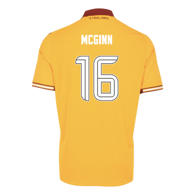 2025-2026 Motherwell Home Shirt (McGinn 16)