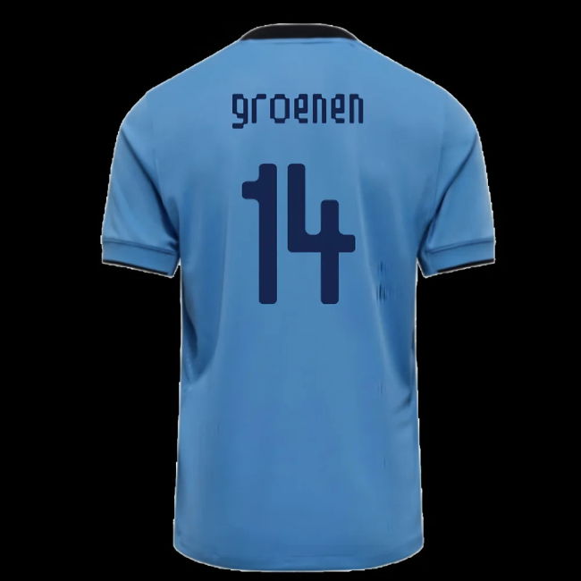 2025-2026 Netherlands Womens Team Away Shirt (Kids) (Groenen 14)