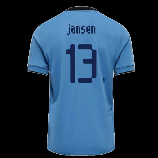 2025-2026 Netherlands Womens Team Away Shirt (Kids) (Jansen 13)