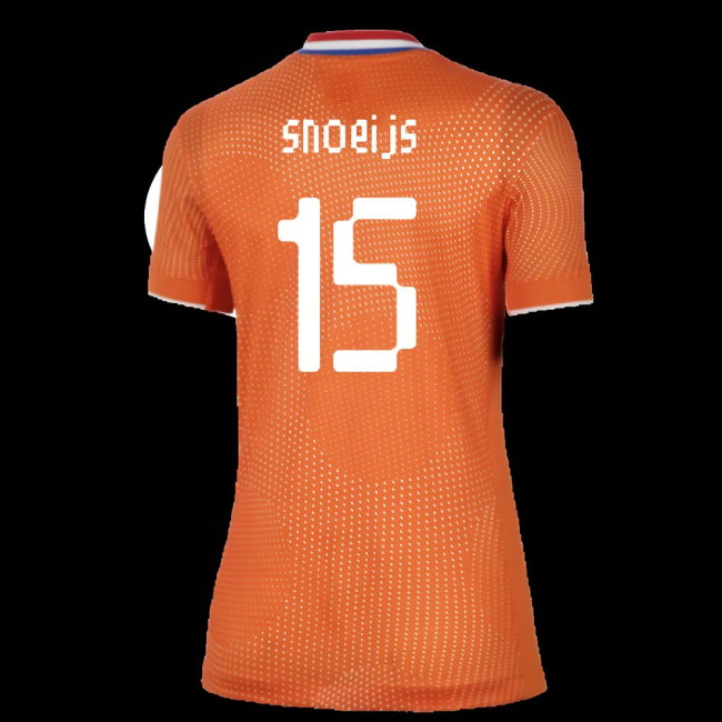2025-2026 Netherlands Womens Team Home Shirt (Ladies) (Snoeijs 15)