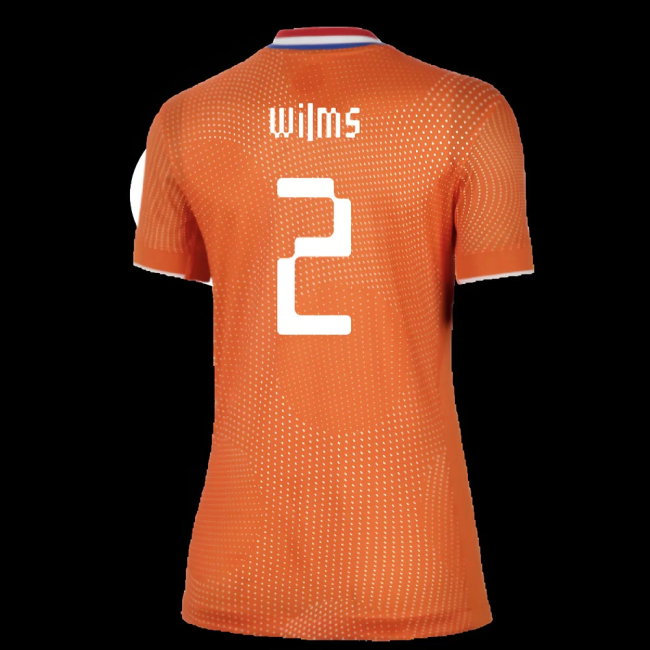 2025-2026 Netherlands Womens Team Home Shirt (Ladies) (Wilms 2)
