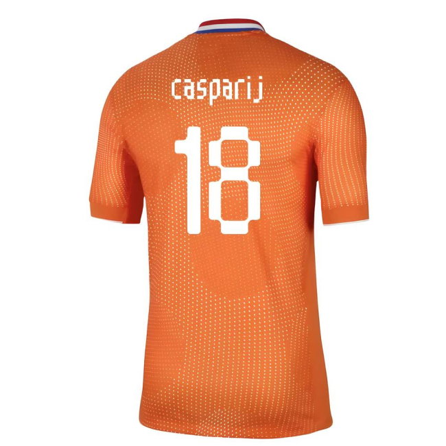 2025-2026 Netherlands Womens Team Home Shirt (Unisex) (Casparij 18)
