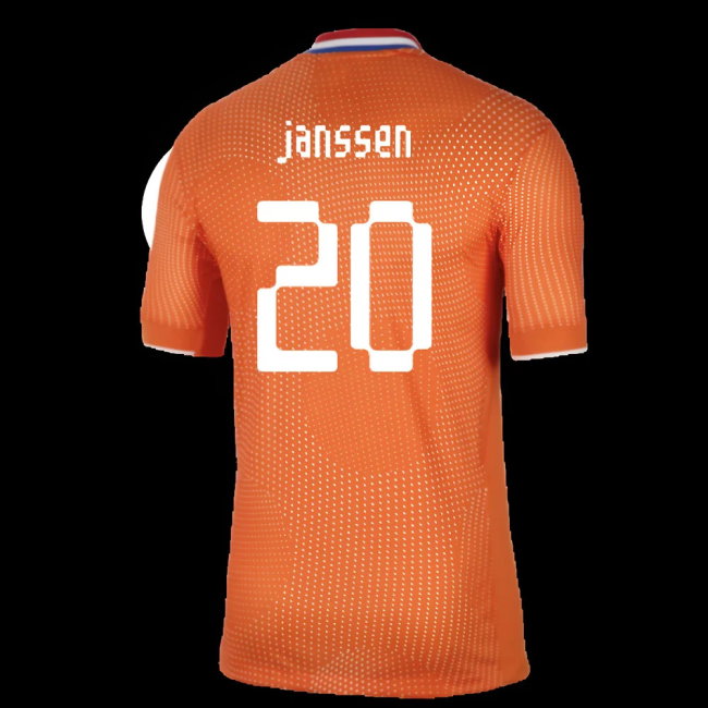 2025-2026 Netherlands Womens Team Home Shirt (Unisex) (Janssen 20)
