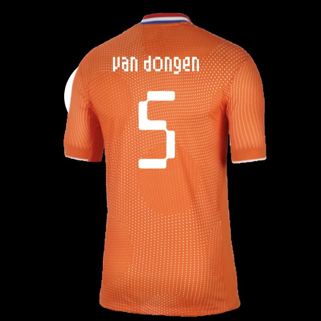 2025-2026 Netherlands Womens Team Home Shirt (Unisex) (Van Dongen 5)