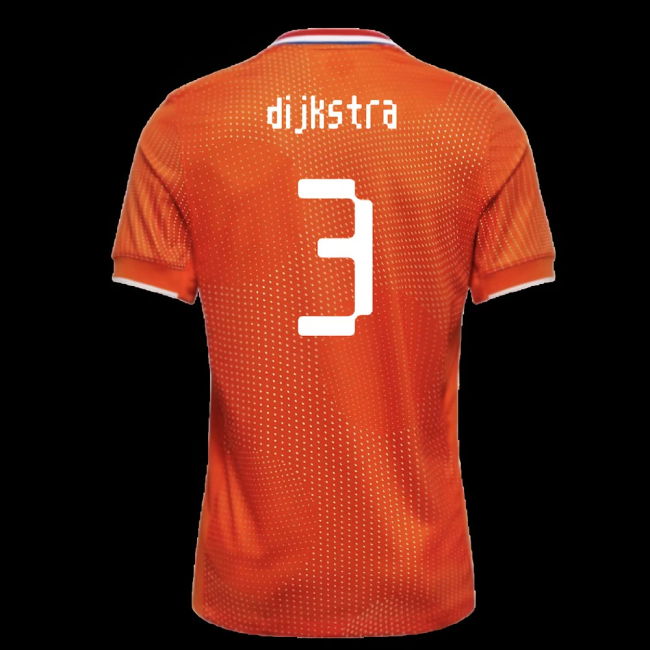 2025-2026 Netherlands Womens Team Shirt (Kids) (Dijkstra 3)