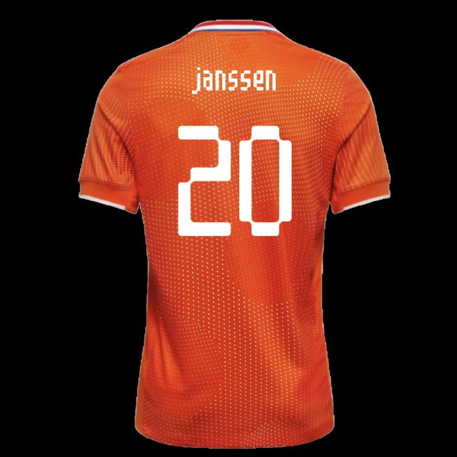 2025-2026 Netherlands Womens Team Shirt (Kids) (Janssen 20)