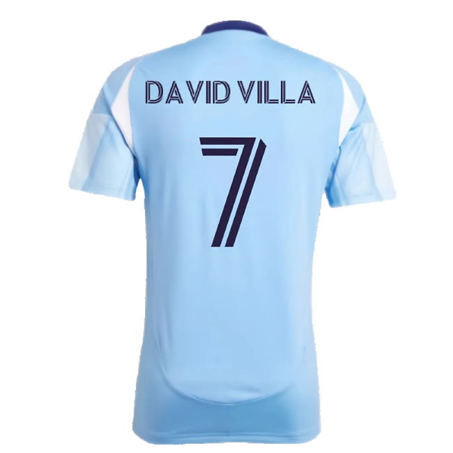 2025-2026 New York City Home Shirt (David Villa 7)