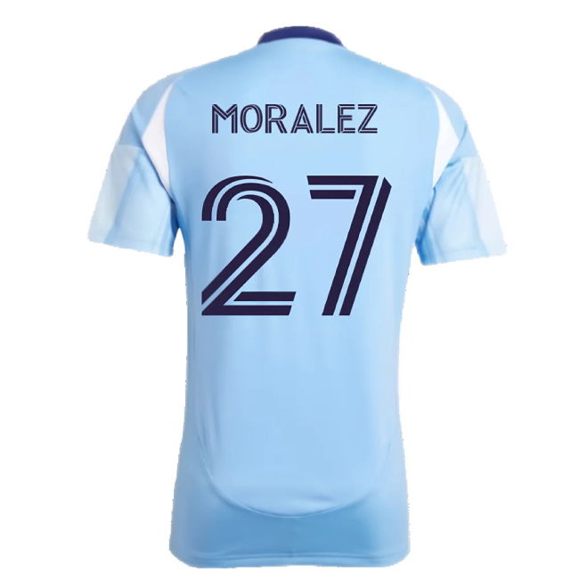 2025-2026 New York City Home Shirt (Moralez 27)
