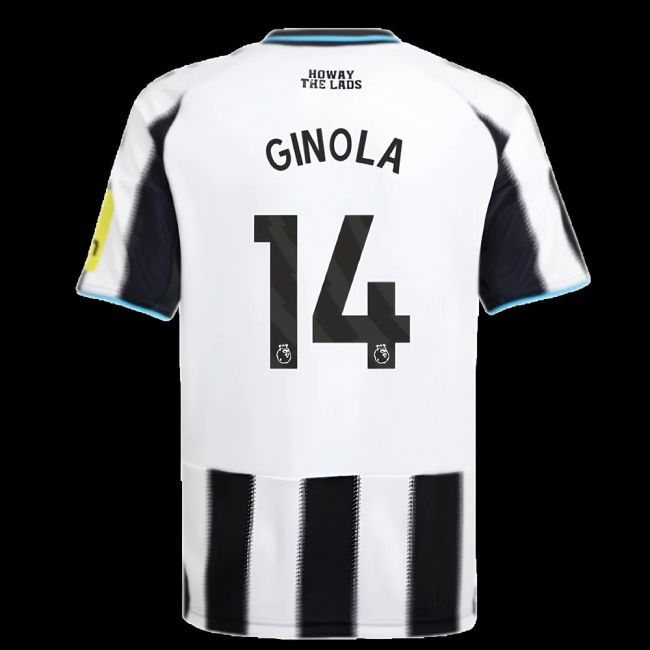 2025-2026 Newcastle Home Shirt (Kids) (Ginola 14)