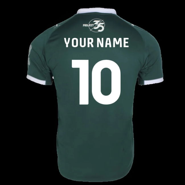 2025-2026 Plymouth Argyle Home Shirt (Your Name)