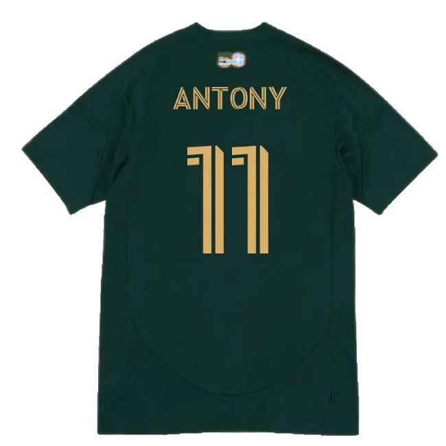 2025-2026 Portland Timbers Home Shirt (Antony 11)