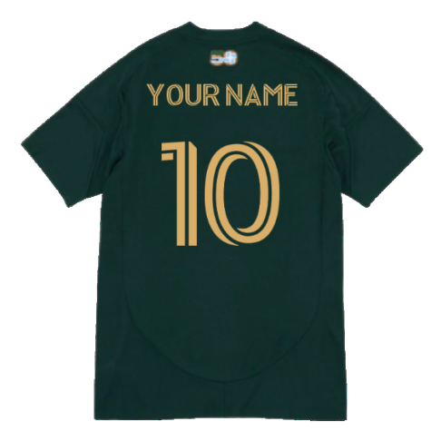 2025-2026 Portland Timbers Home Shirt (Your Name)