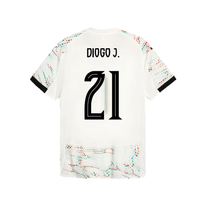 2025-2026 Portugal Away Authentic Jersey (Diogo J. 21)