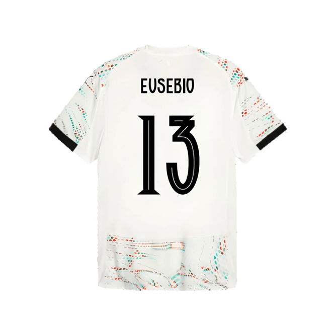 2025-2026 Portugal Away Authentic Jersey (Eusebio 13)