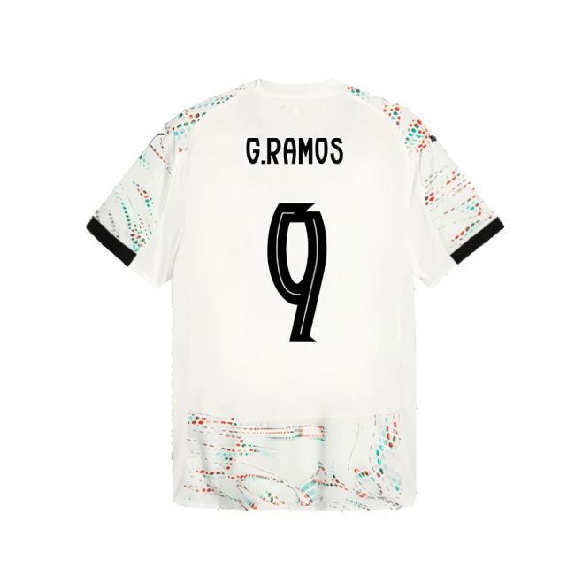 2025-2026 Portugal Away Authentic Jersey (G.Ramos 9)