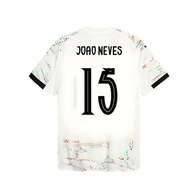 2025-2026 Portugal Away Authentic Jersey (Joao Neves 15)