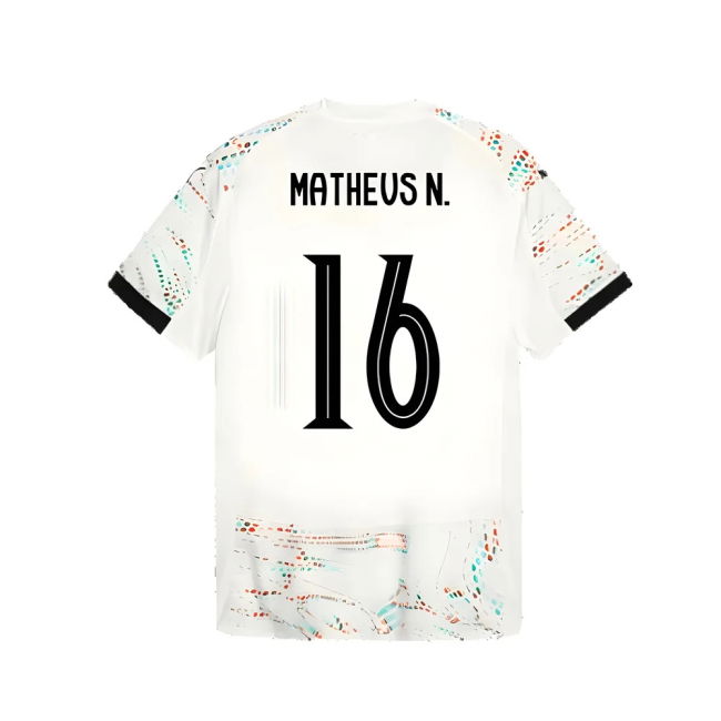 2025-2026 Portugal Away Authentic Jersey (Matheus N. 16)