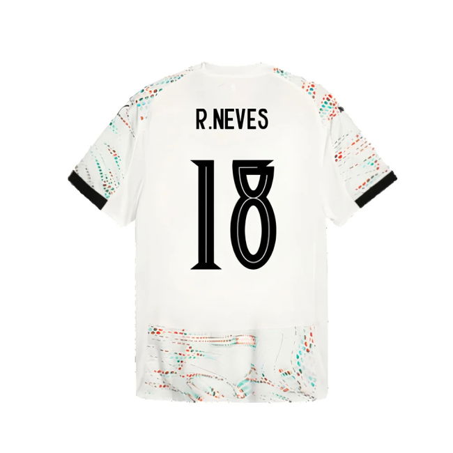 2025-2026 Portugal Away Authentic Jersey (R.Neves 18)