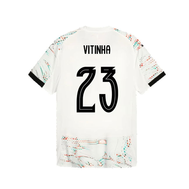 2025-2026 Portugal Away Authentic Jersey (Vitinha 23)
