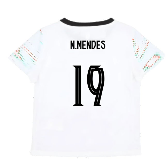 2025-2026 Portugal Away Mini Kit (N.Mendes 19)
