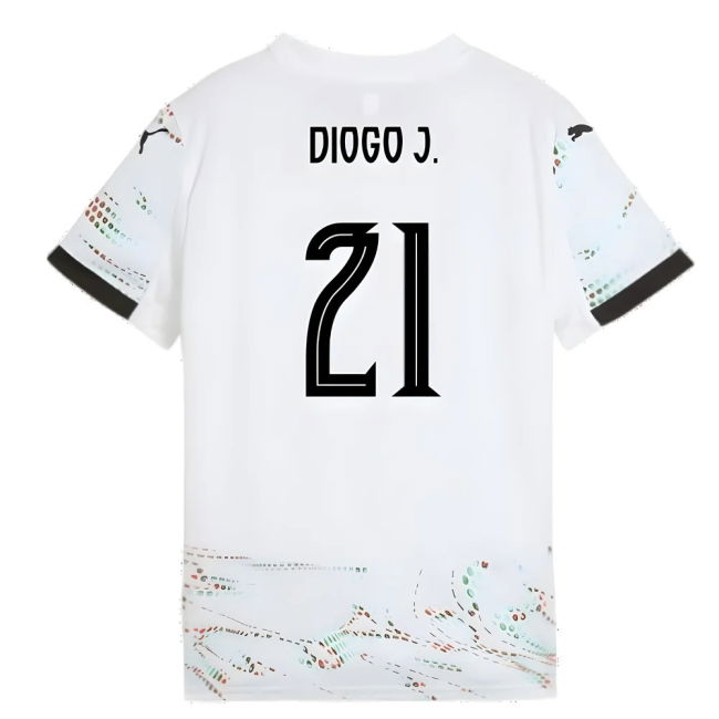 2025-2026 Portugal Away Shirt (Kids) (Diogo J. 21)