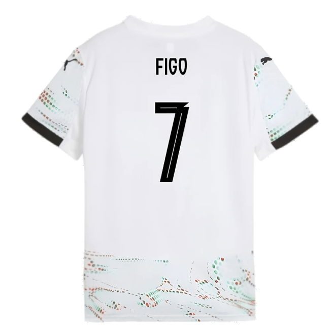 2025-2026 Portugal Away Shirt (Kids) (Figo 7)