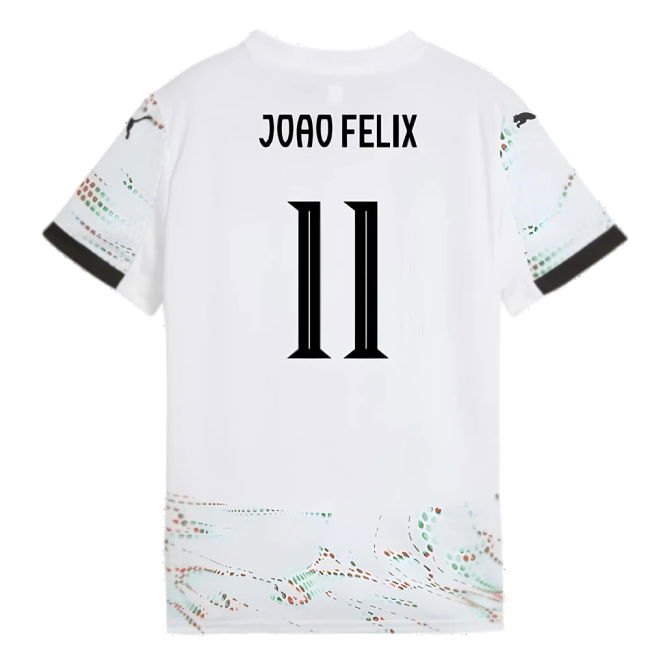2025-2026 Portugal Away Shirt (Kids) (Joao Felix 11)