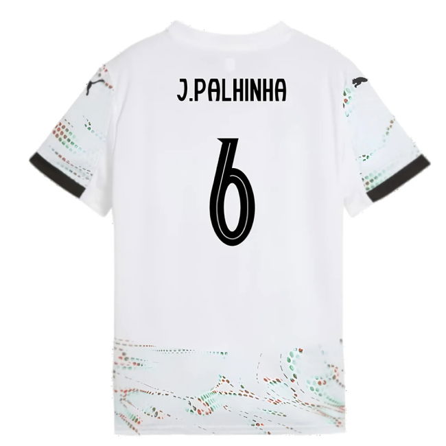 2025-2026 Portugal Away Shirt (Kids) (J.Palhinha 6)