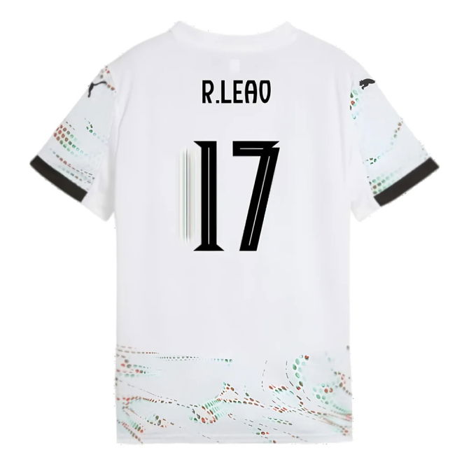 2025-2026 Portugal Away Shirt (Kids) (R.Leao 17)