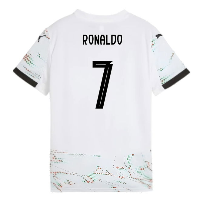 2025-2026 Portugal Away Shirt (Kids) (Ronaldo 7)