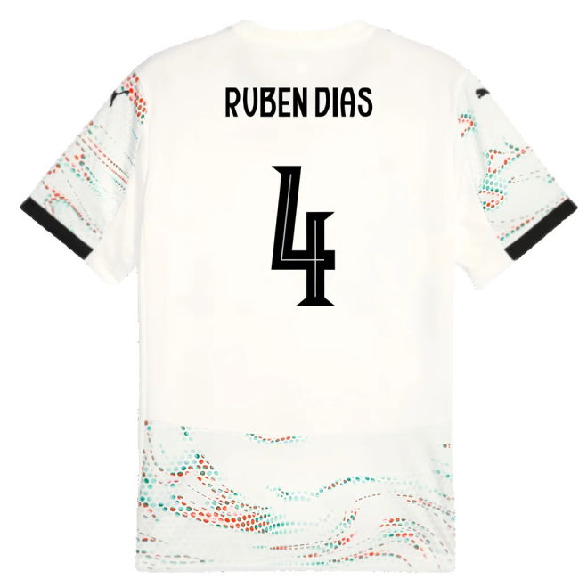 2025-2026 Portugal Away Shirt (Ruben Dias 4)