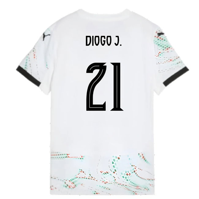 2025-2026 Portugal Away Shirt (Womens) (Diogo J. 21)