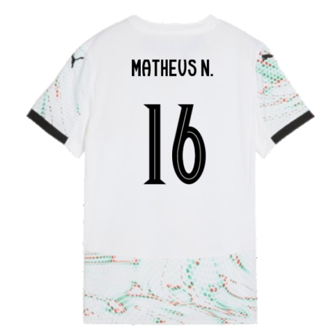 2025-2026 Portugal Away Shirt (Womens) (Matheus N. 16)