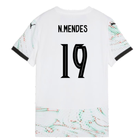 2025-2026 Portugal Away Shirt (Womens) (N.Mendes 19)