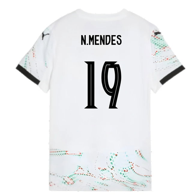 2025-2026 Portugal Away Shirt (Womens) (N.Mendes 19)