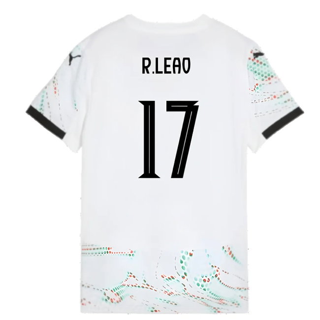 2025-2026 Portugal Away Shirt (Womens) (R.Leao 17)