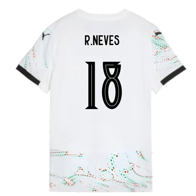2025-2026 Portugal Away Shirt (Womens) (R.Neves 18)