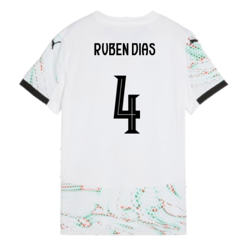 2025-2026 Portugal Away Shirt (Womens) (Ruben Dias 4)