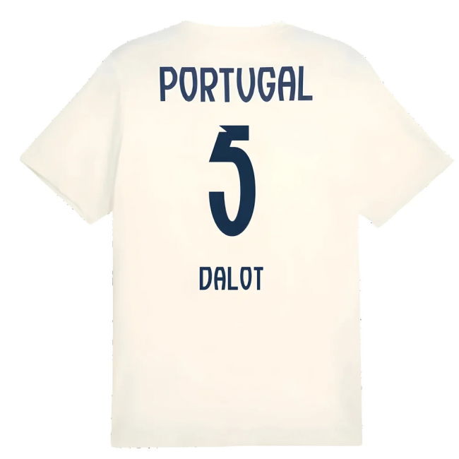 2025-2026 Portugal Casuals Tee (Sugared Almond) (Dalot 5)