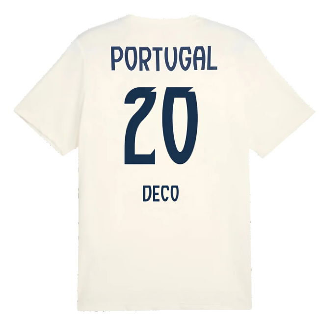 2025-2026 Portugal Casuals Tee (Sugared Almond) (Deco 20)