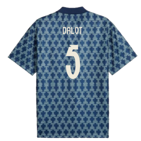 2025-2026 Portugal ftblNRGY+ Retro Jersey (Persian Blue) (Dalot 5)