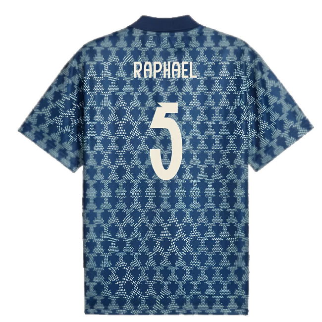 2025-2026 Portugal ftblNRGY+ Retro Jersey (Persian Blue) (Raphael 5)