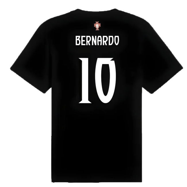 2025-2026 Portugal ftblNRGY Tee (Black) (Bernardo 10)