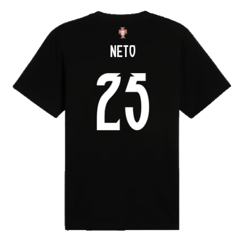 2025-2026 Portugal ftblNRGY Tee (Black) (Neto 25)