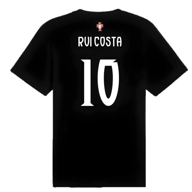 2025-2026 Portugal ftblNRGY Tee (Black) (Rui Costa 10)