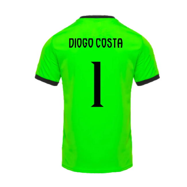 2025-2026 Portugal Home Goalkeeper Shirt (Green) (Diogo Costa 1)