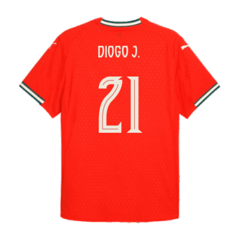 2025-2026 Portugal Home Shirt (Diogo J. 21)