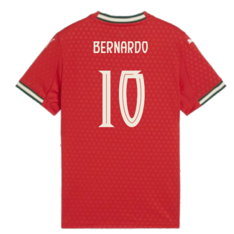 2025-2026 Portugal Home Shirt (Kids) (Bernardo 10)
