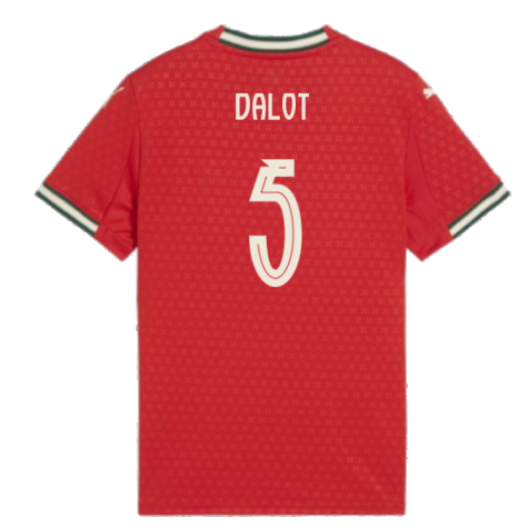 2025-2026 Portugal Home Shirt (Kids) (Dalot 5)