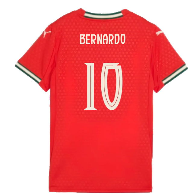 2025-2026 Portugal Home Shirt (Ladies) (Bernardo 10)